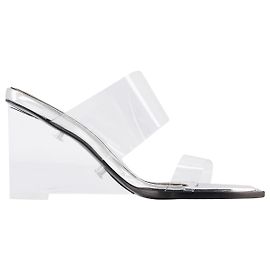Sandali - Alexander Mcqueen - Trasparente - Pelle Bianco