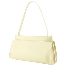 Autre Marque-Long Papillon Hobo Bag - Elleme - Vanilla - Leather-Yellow