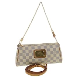 Louis Vuitton-LOUIS VUITTON Damier Azur Eva Shoulder Bag 2way N55214 LV Auth 37757-Other