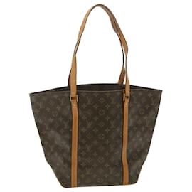 Louis Vuitton-LOUIS VUITTON Monogram Sac Shopping Tote Bag M51108 LV Auth 37752-Monogram