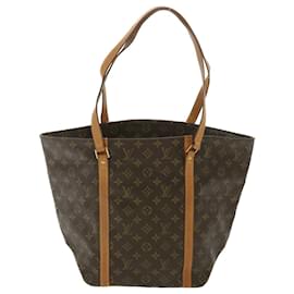 Louis Vuitton-LOUIS VUITTON Monogram Sac Shopping Tote Bag M51108 LV Auth 37752-Monogram