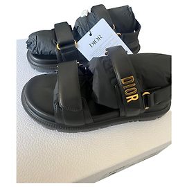 DIORACT-SANDALEN Schwarz