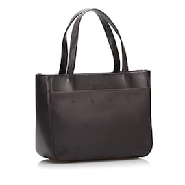 Burberry-Vintage Nylon Handbag-Brown