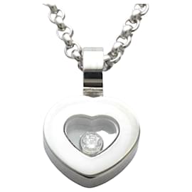 Chopard-Chopard Happy Diamond Necklace-Silvery