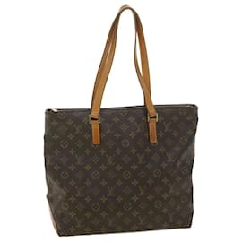 Louis Vuitton-LOUIS VUITTON Monogram Cabas Mezzo Tote Bag M51151 LV Auth 37736-Other