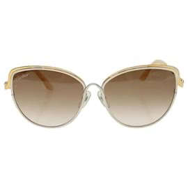 Cartier-CARTIER Sunglasses Brown ESW00045 Auth am501b-Brown
