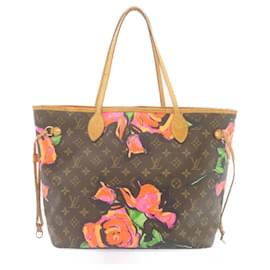 Louis Vuitton-LOUIS VUITTON Monogram Rose Neverfull MM Tote Bag M48613 LV Auth bs529-Other