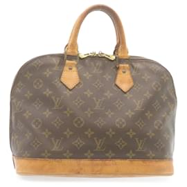 Louis Vuitton-Bolso de mano Alma con monograma LOUIS VUITTON M51130 LV Auth 34526-Otro