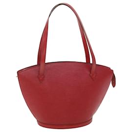 Louis Vuitton-LOUIS VUITTON Epi Saint Jacques Shopping Shoulder Bag Red M52277 LV Auth 38004-Red