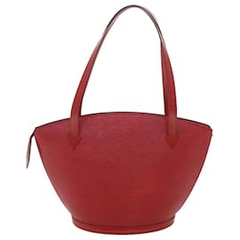 Louis Vuitton-LOUIS VUITTON Epi Saint Jacques Shopping Shoulder Bag Red M52277 LV Auth 38004-Red