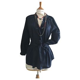 Tunique blouse Valentine Gauthier Bleu Marine