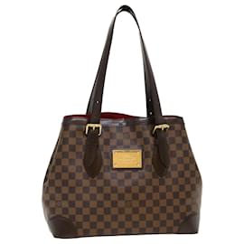 Louis Vuitton-LOUIS VUITTON Damier Ebene Hampstead MM Tote Bag N51204 Auth LV 38068A-Autre