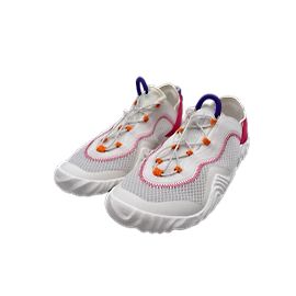Baskets KENZO T.UE 40 chiffon Blanc