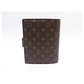 Louis Vuitton-LOUIS VUITTON MINI AGENDA HOLDER 150 YEARS CANVAS MONOGRAM DIARY HOLDER CANVAS-Brown