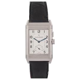 Jaeger Lecoultre-JAEGER LECOULTRE REVERSO DUO FACE NIGHT DAY WATCH 272.8.54 mechanical-Silvery
