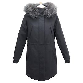 NEUER MANTEL LORO PIANA JACKE ICERY LANG 40 IT 38 DE M KASCHMIRMANTEL Anthrazitgrau