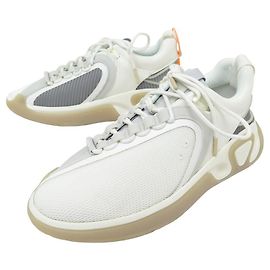 NEW BALMAIN SHOES BASKETS B-RUNNER WM0VI261 43 BI-MATERIAL SNEAKERS Other