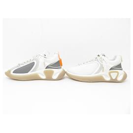 Balmain-NEW BALMAIN SHOES BASKETS B-RUNNER WM0VI261 43 BI-MATERIAL SNEAKERS-Other