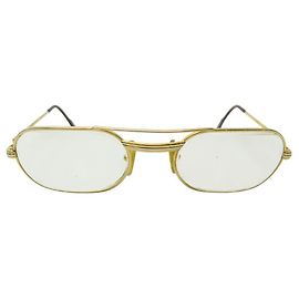 GAFAS VINTAGE MUST DE CARTIER TRINITY ELTON JOHN 80 gafas Dorado