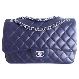 Bolso Chanel Classic Gm azul marino Azul marino
