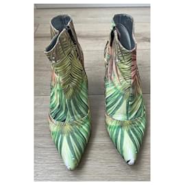 Free Lance-ankle boots-Multicolore
