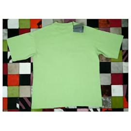 Balenciaga-Shirts-Light green