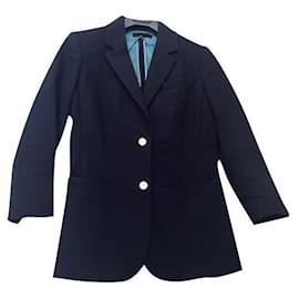 The row-chaqueta de sport/chaqueta La Fila-Azul marino