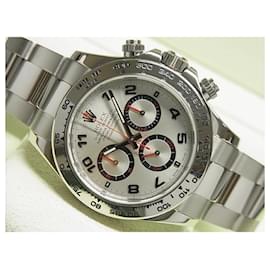 Rolex-ROLEX Daytona 18K white gold silverAR 116509 Z series Mens-White