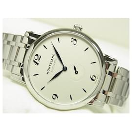 Montblanc-Classique étoile MONTBLANC 39 MM MB110589 Produits authentiques Hommes-Argenté