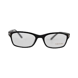 Tom Ford Rectangular Eyeglasses Black