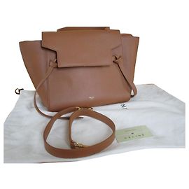 Céline Caramel Grainy Leather Handbag Caramel