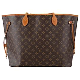 Louis Vuitton-Louis Vuitton Neverfull GM monogram shoulderbag tote canvas vintage-Brown,Light brown,Dark brown