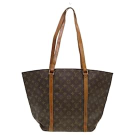 Louis Vuitton-LOUIS VUITTON Monogram Sac Shopping Tote Bag M51108 LV Auth am4004-Monogramme