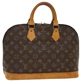Louis Vuitton-Bolsa de mão M LOUIS VUITTON com monograma Alma M51130 Autenticação de LV 38219-Outro
