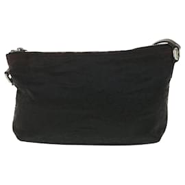 Céline-CELINE C Macadam Canvas Shoulder Bag Black Auth ar9020-Black