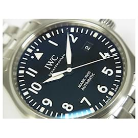 IWC-IWC Pilot's watch markXVIII black Ref.IW327011 Genuine goods Mens-Silvery