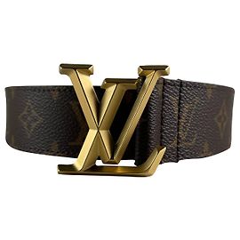 Louis Vuitton LV Pyramidengürtel 40 MM Braun