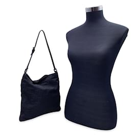 Fendi-Sac à bandoulière cabas en toile Monogram Zucca noir-Noir