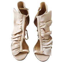 Elisabetta Franchi Sandals Beige