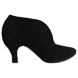 Repetto-SMALL HEEL ANKLE BOOTS-Black