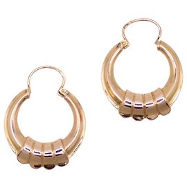 Autre Marque Pendientes aro oro rosa 750%O Gold hardware