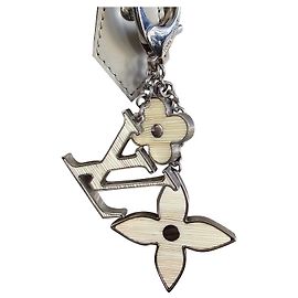 Louis Vuitton Metal Bag Charm White White