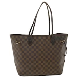 Louis Vuitton-LOUIS VUITTON Damier Ebene Neverfull MM Tote Bag N51105 LV Auth rd4337-Andere