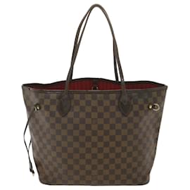 Louis Vuitton-LOUIS VUITTON Damier Ebene Neverfull MM Tote Bag N51105 LV Auth rd4337-Autre