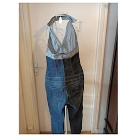 Miss Sixty-Jeans-Jumpsuit von Miss Sixty-Blau