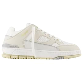 Axel Arigato-Area Lo Sneakers - Axel Arigato - Cream - Leather-Brown,Beige
