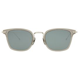 Thom Browne Square-Frame Metal, Acetate  Sunglasses Grey