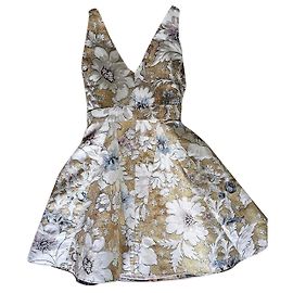 Robe Fendi Dorée Doré