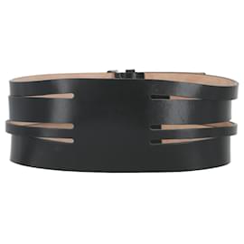 Alexander Mcqueen-Alexander McQueen Multi-Strap Belt-Black
