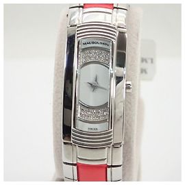 ***Reloj de cuarzo para mujer Mauboussin Fugue Plata Rosa